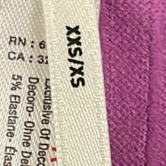 NWT Anthropologie Mauve Ribbed Long Sleeve Cropped Cardigan Size XXS/XS - Picture 11 of 14